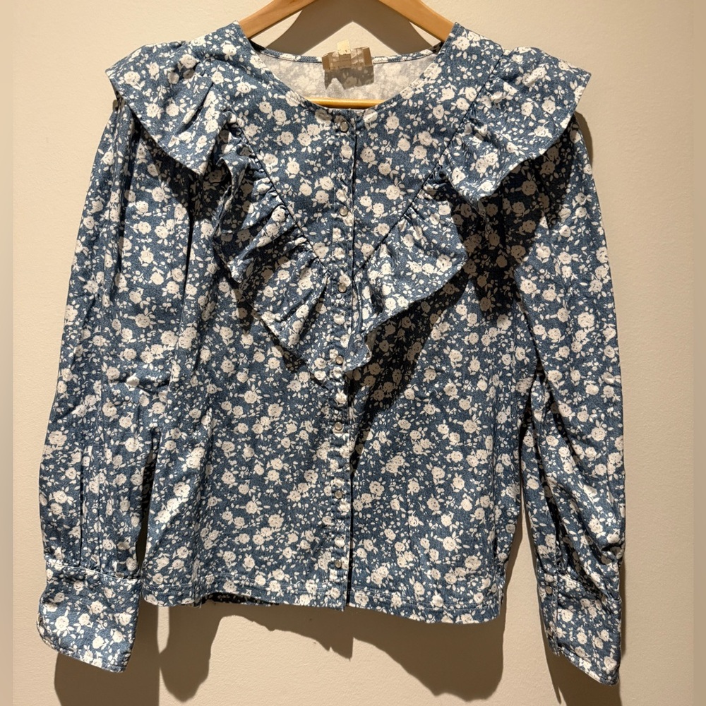 Sézane Angèle Chemise - size 40.